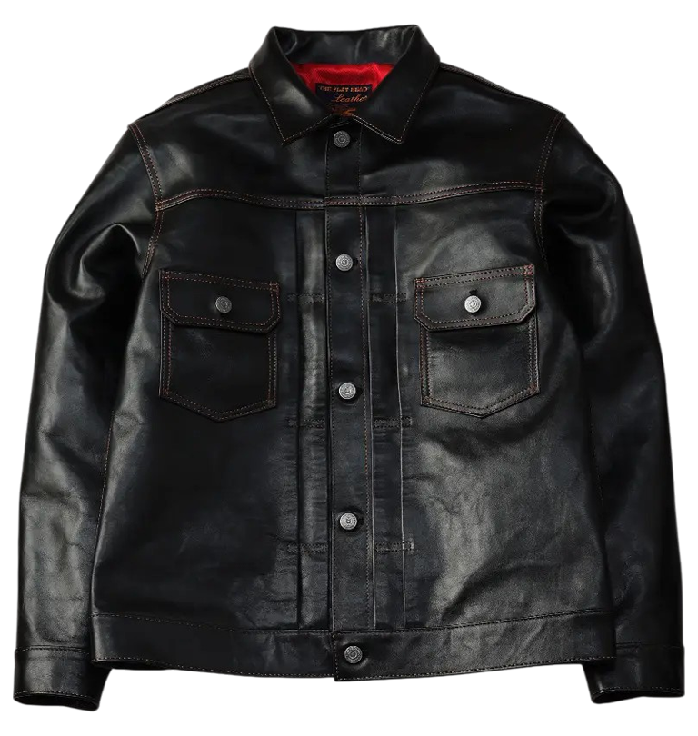 The Flat Head - Horsehide 50s Leather Jacket