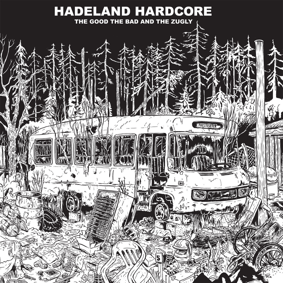 Good The Bad And The Zugly, The - Hadeland Hardcore (Transparent Yellow) - LP