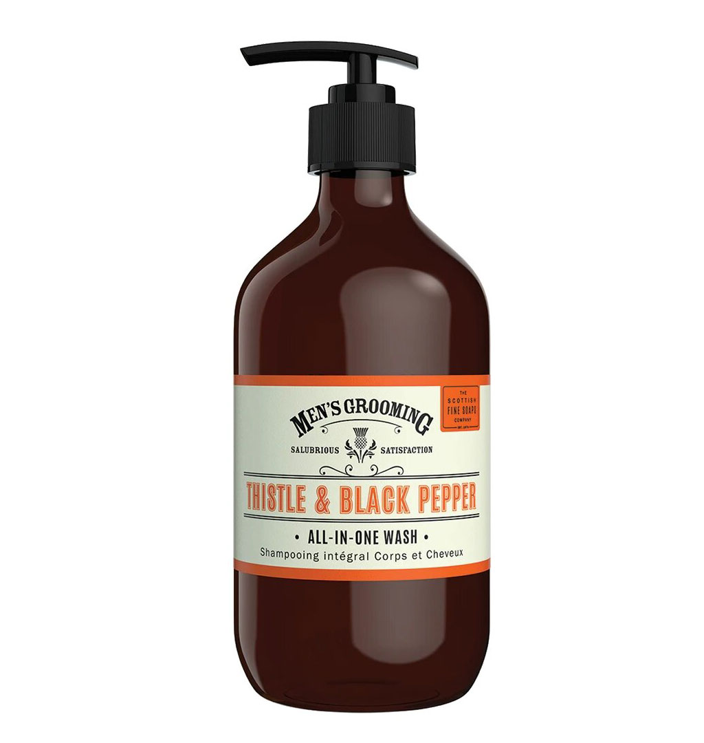 The Scottish Fine Soaps - Thistle & Black Pepper All-in-one Wash (500ml)