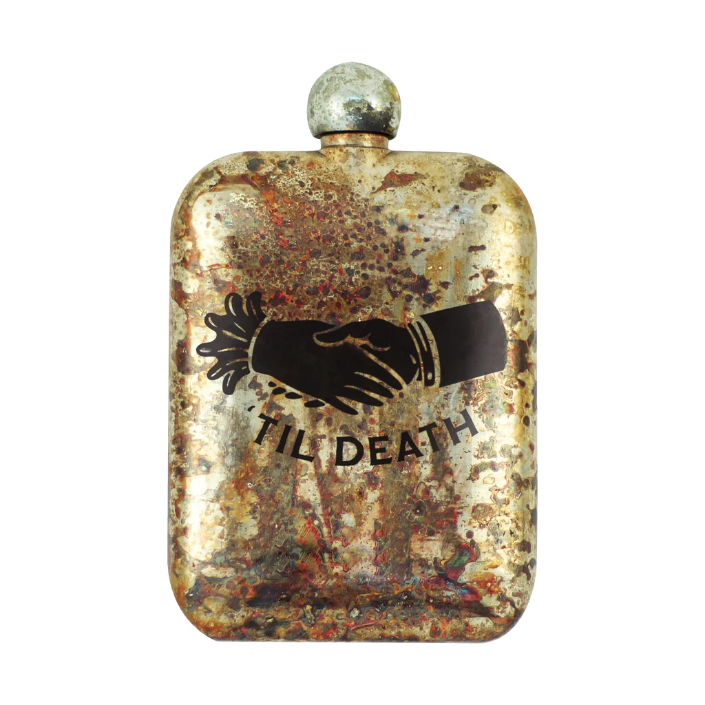 The Sneerwell - Til´ Death Whiskey Flask