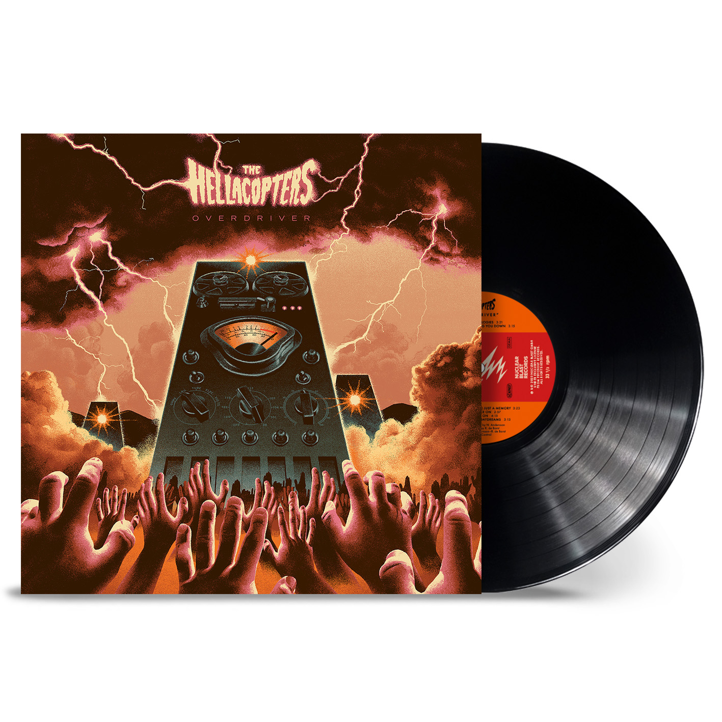 Hellacopters, The - Overdriver (Incl Poster) - LP