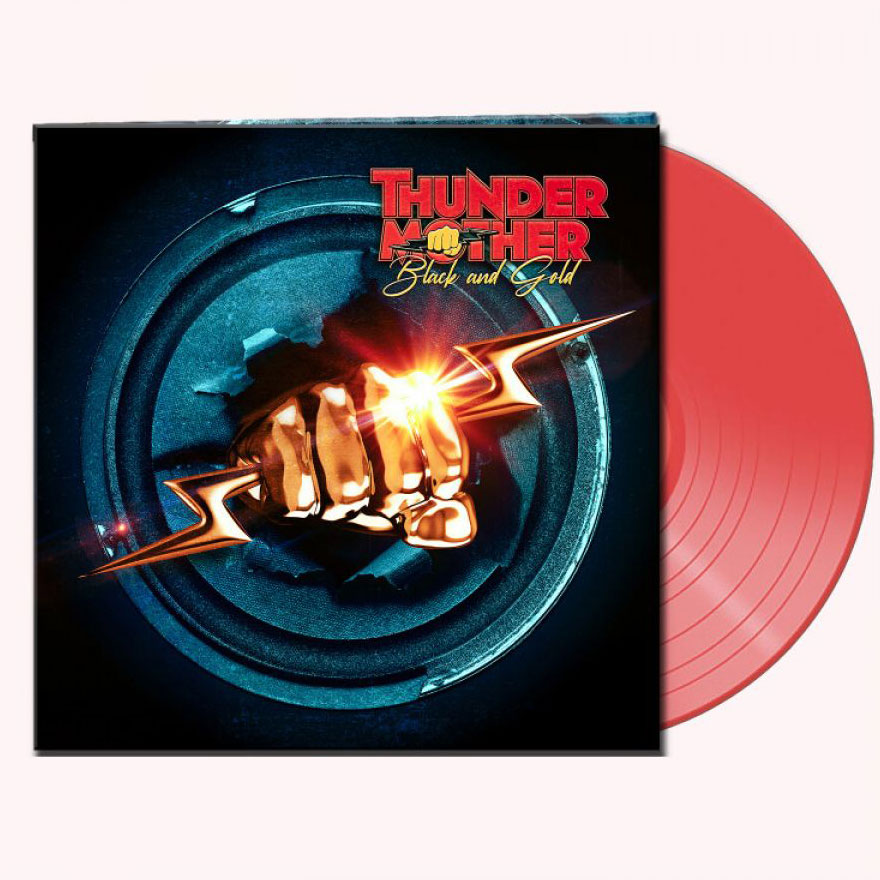 Thundermother - Black and Gold (Clear Red Vinyl) - LP