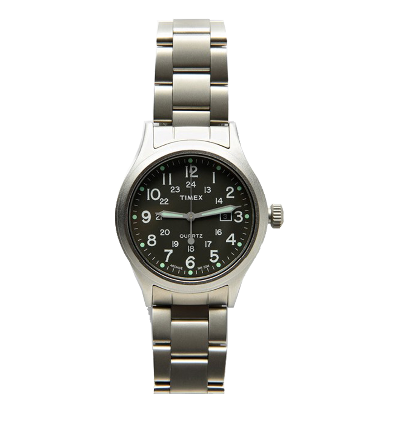 Timex---Allied-40mm-Stainless-Steel-Bracelet---Green-Dial1