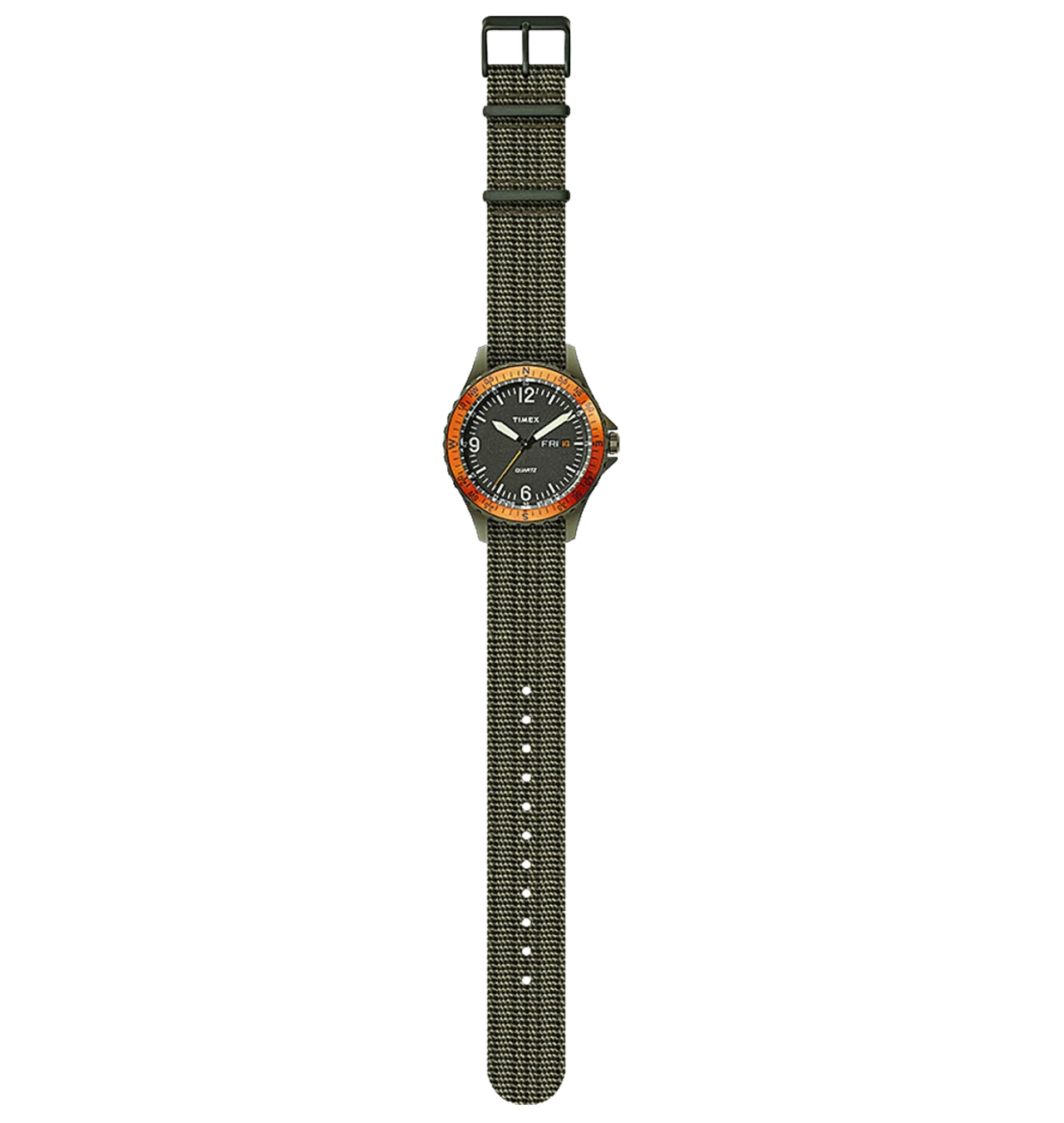 timex orange watch