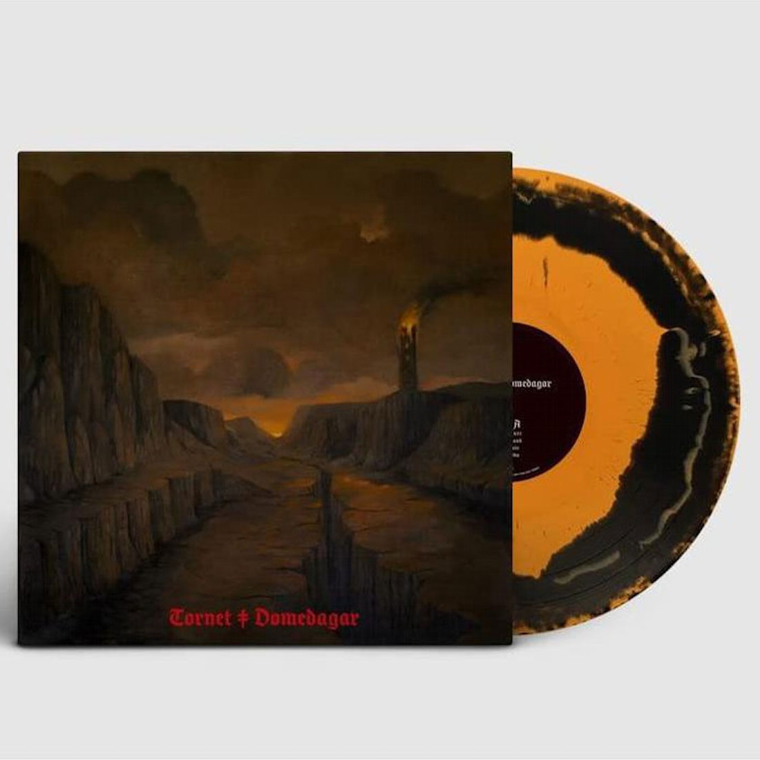 Tornet - Domedagar (Black/Orange Vinyl) - LP