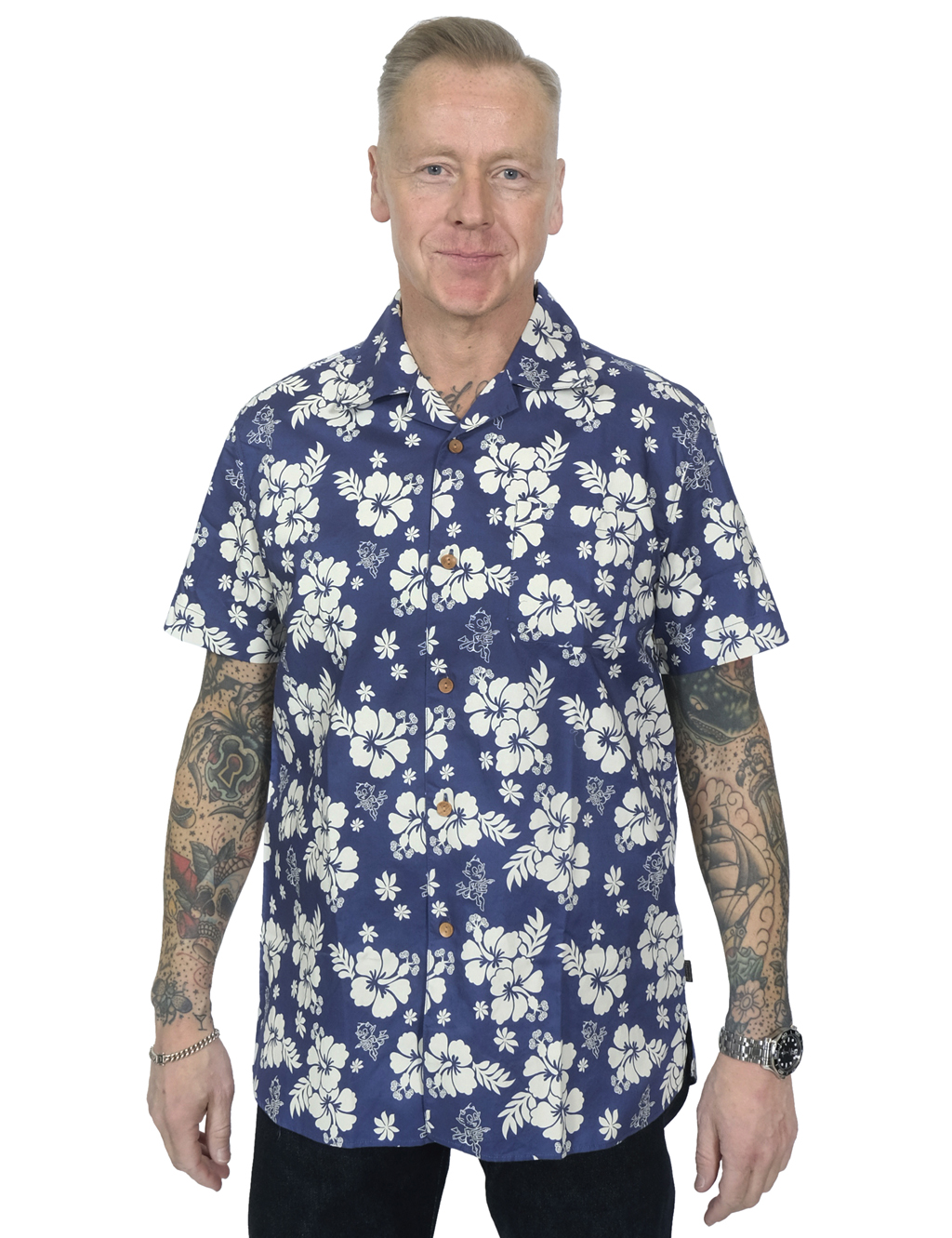 Triumph Motorcycles - Camp Shirt - Indigo