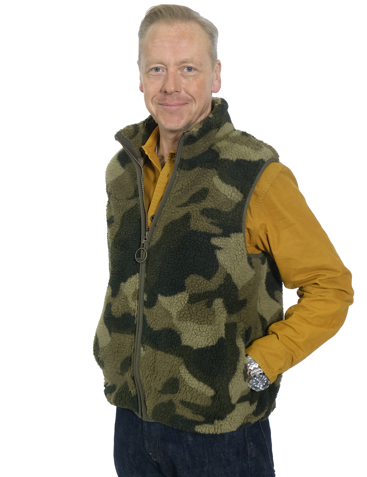 Camo Gilet, Camo Body Warmer