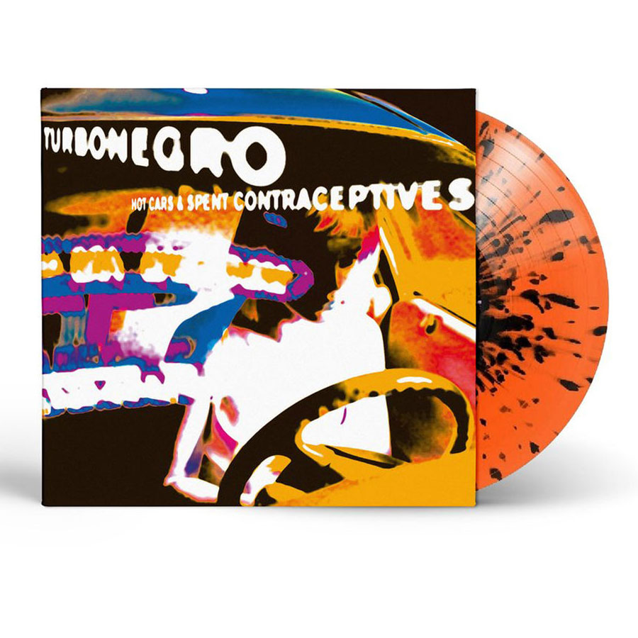 Turbonegro - Hot Cars & Spent Contraceptives (Orange/ Black Splatter) - LP