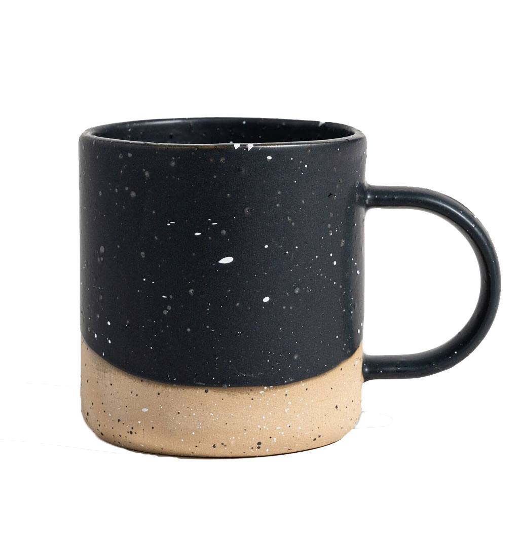 United by Blue - Stoneware Mug Black (8 oz)