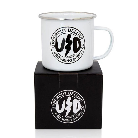 Uppercut Deluxe - Bolt Tin Mug - White