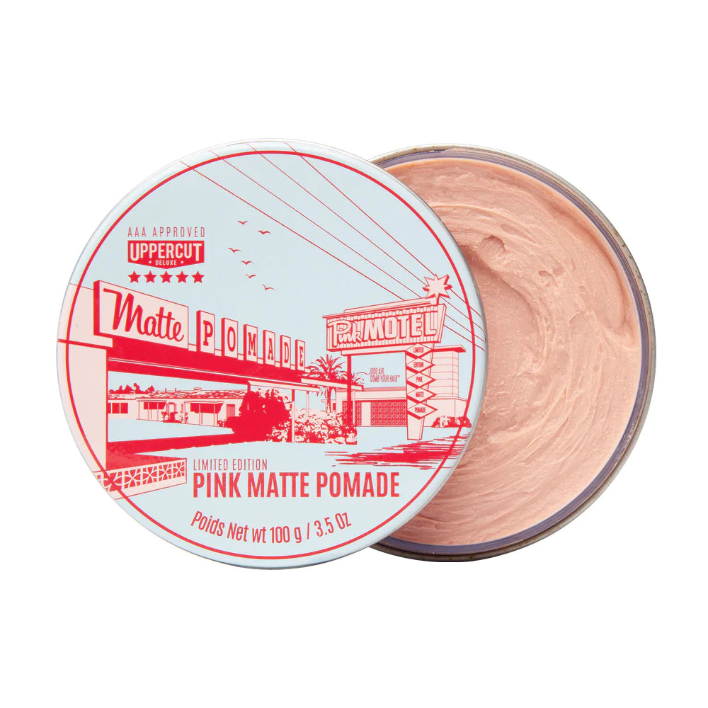 Uppercut Deluxe - Pink Matte Pomade (100g)