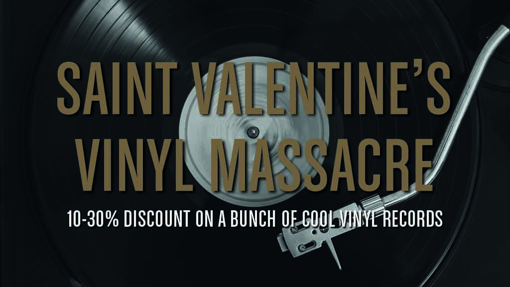 Valentines Vinyl Sale 10% to 30% Off HepCat Store Lund