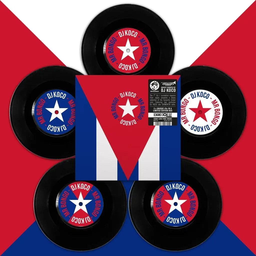 Various - Cuban 45 Boxset Curated By Dj Koco Aka Shimokita (RSD2026) - 5 x 7´