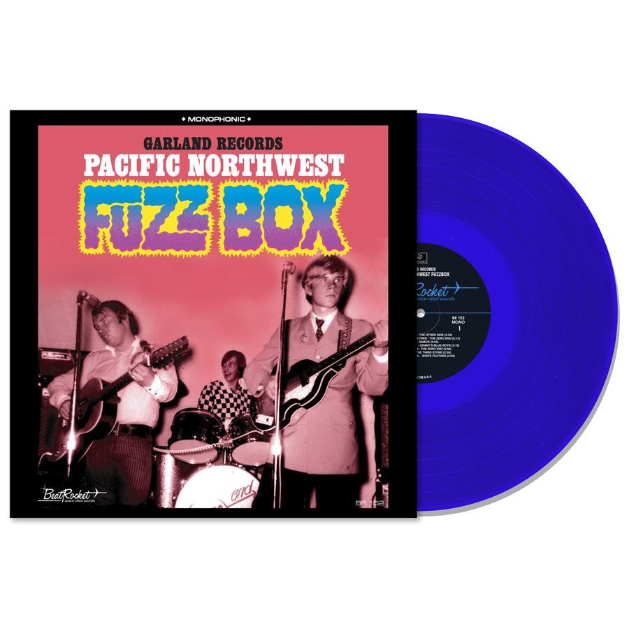 Various - Garland Records Pacific Northwest Fuzz Box (Blue) - LP