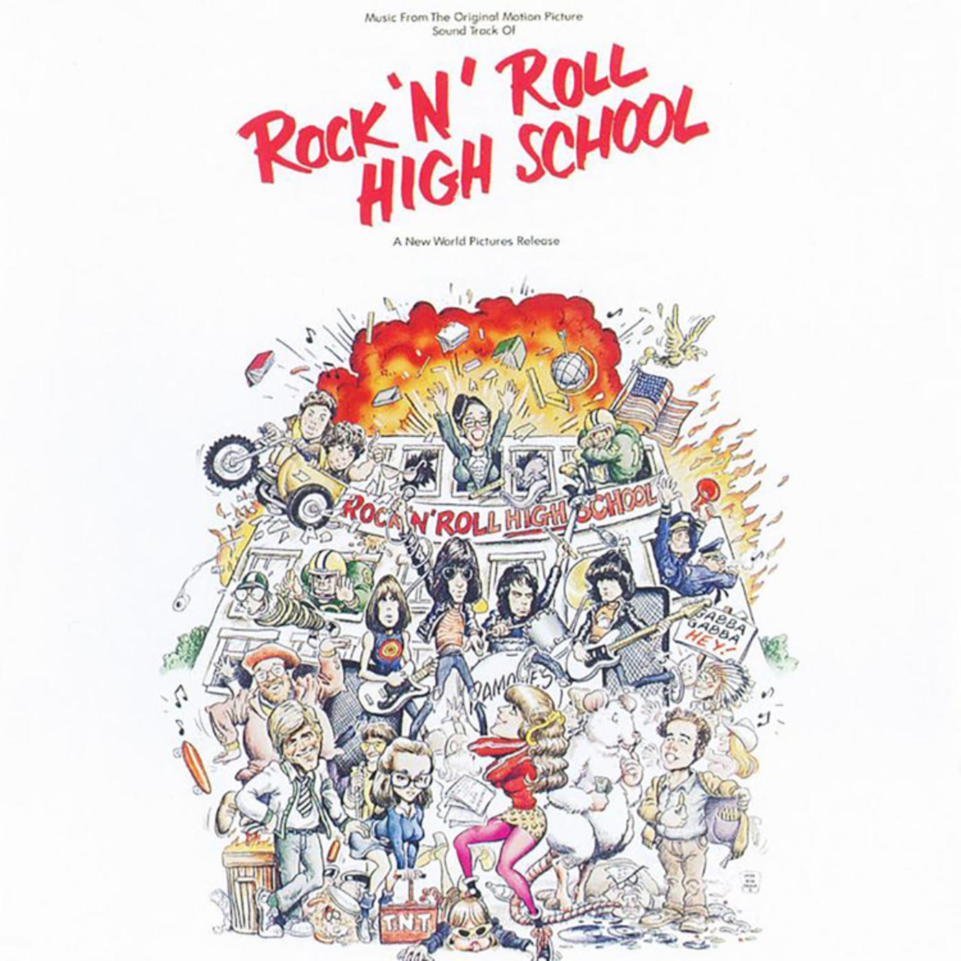 Various - Rock ´N´ Roll High School (Motion Picture Soundtrack)(Fire Colored Vin