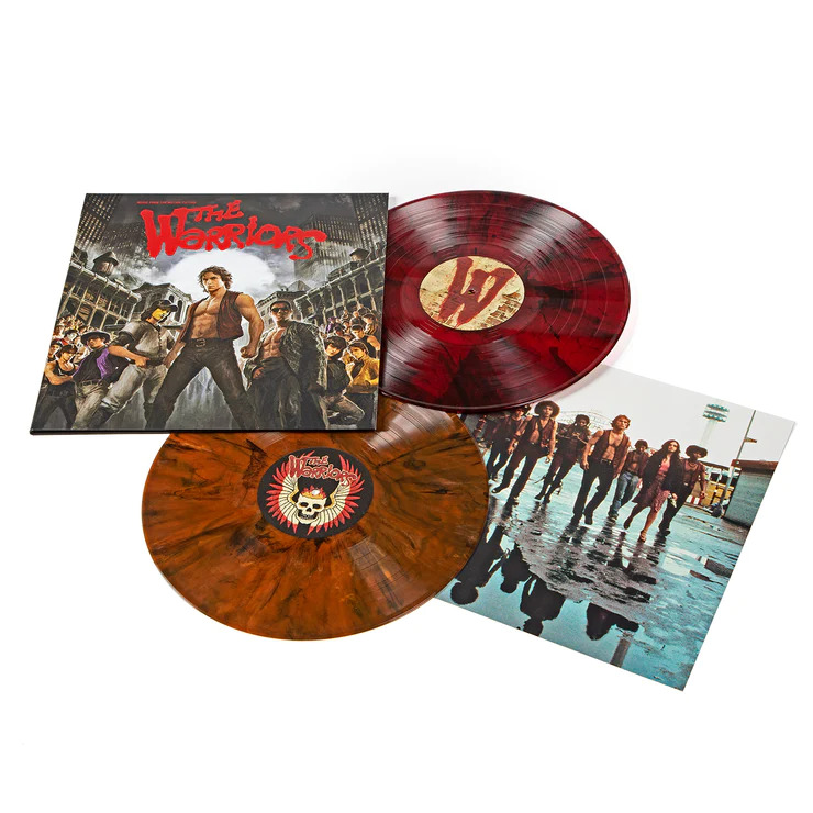 Various - The Warriors (Remastered)(Red/Rust) - 2 x LP