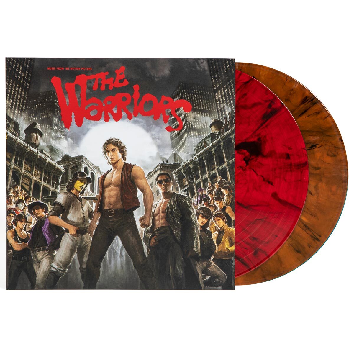 Various - The Warriors (Remastered)(Red/Rust) - 2 x LP