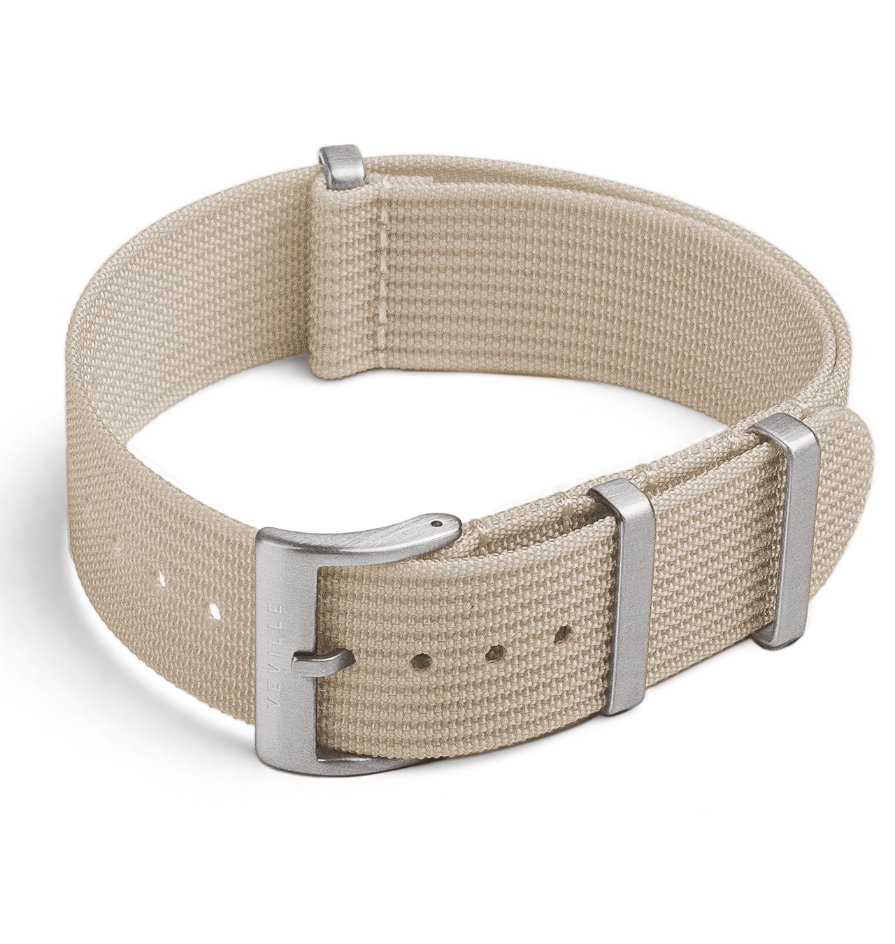 Veville - Premium Nato Strap - Pebble Sand
