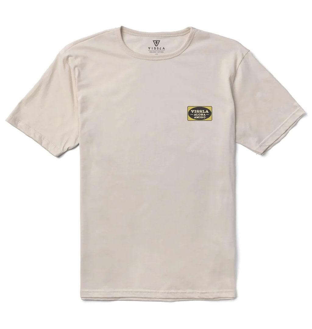 Vissla - Atomic Palms Organic Tee - Bone 