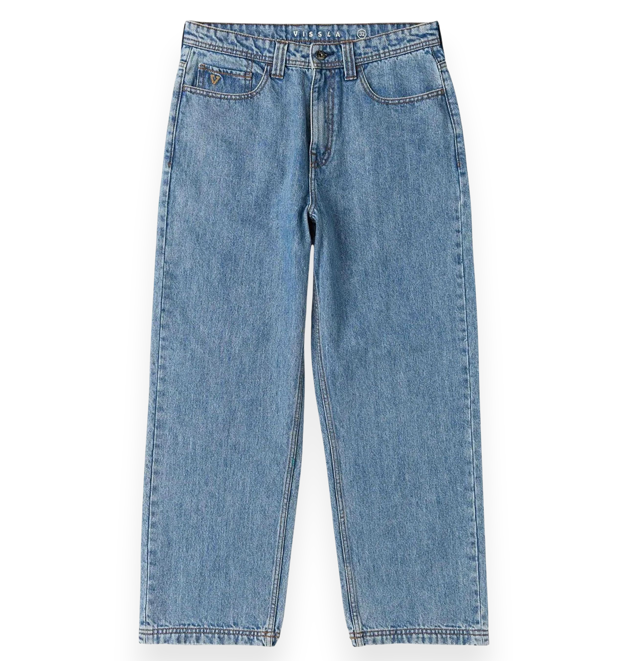 Vissla - Big Timer Baggy 5 Pocket Jean - 7 Year Wash