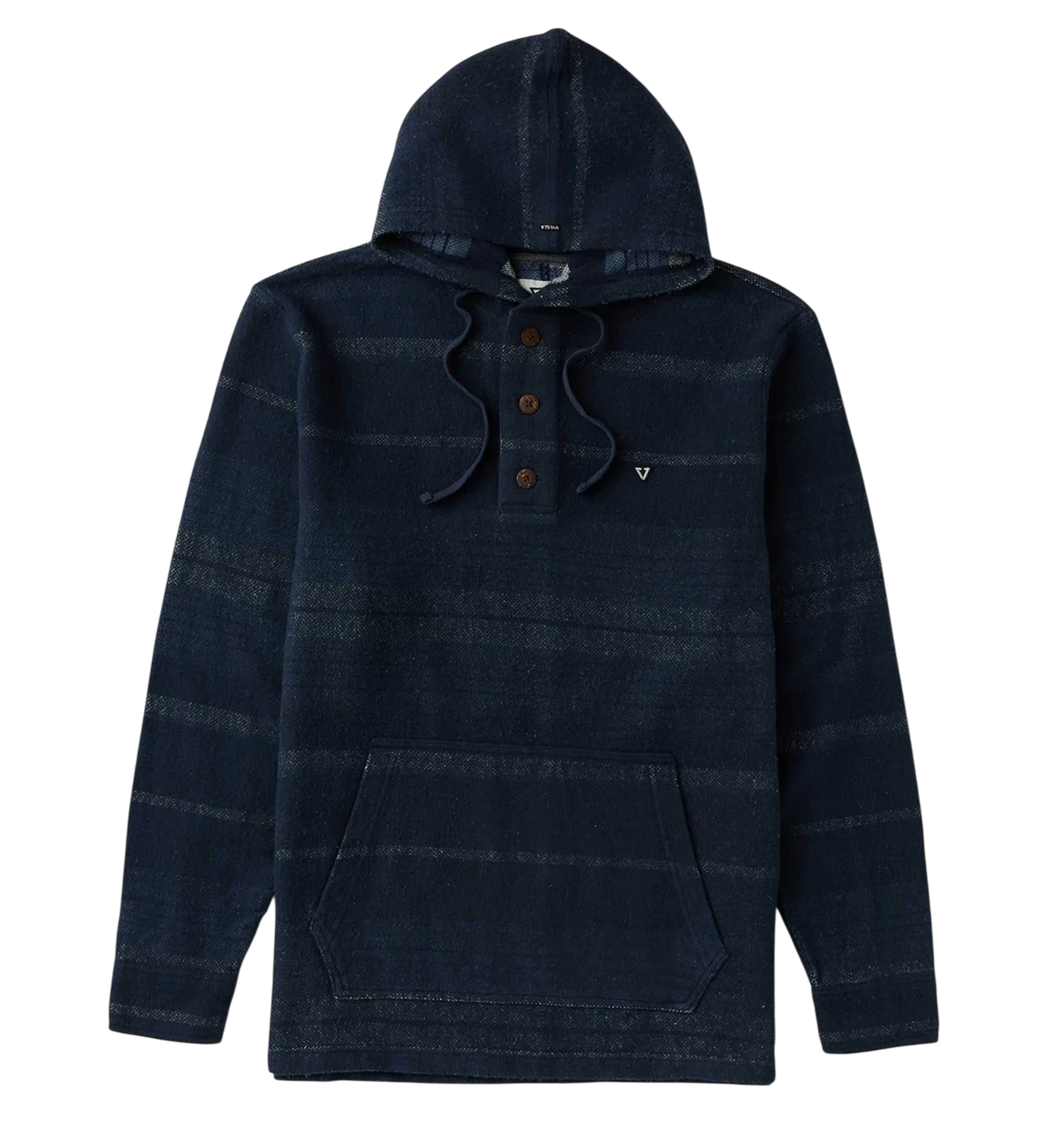 Vissla - Descanso Hooded Popover - Dark Denim
