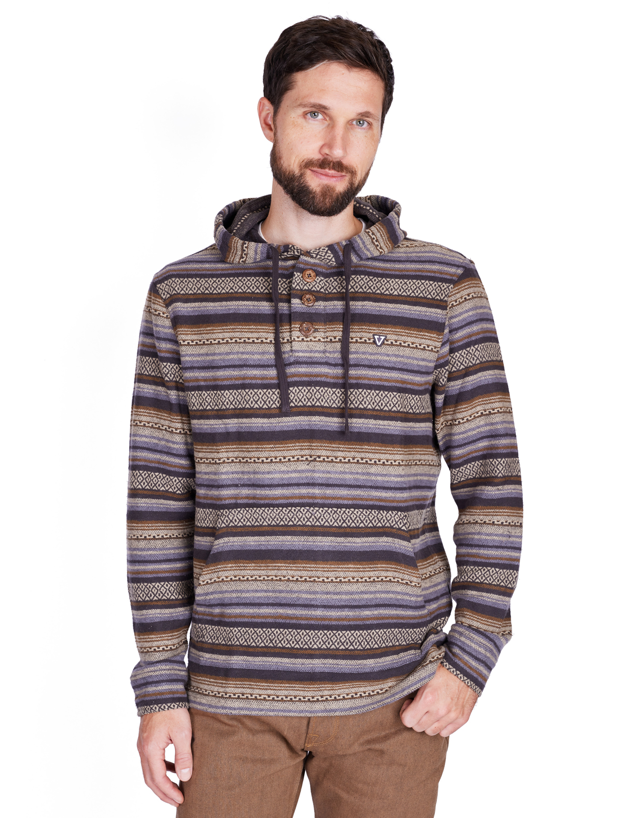 Vissla - Descanso Hooded Popover - Phantom