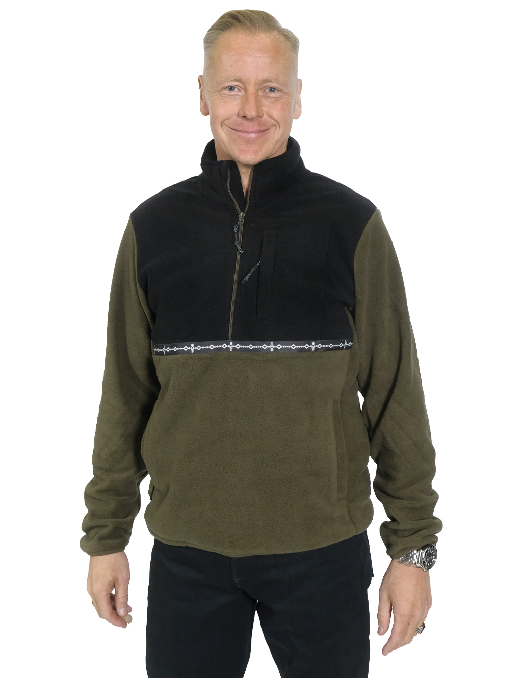 Vissla - Hike Polar Fleece - Dark Olive