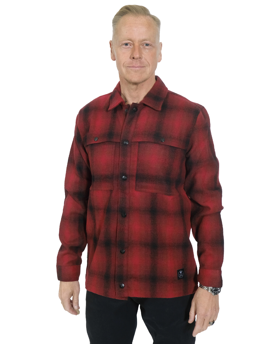 Vissla - Nantan Overshirt - Blood 2