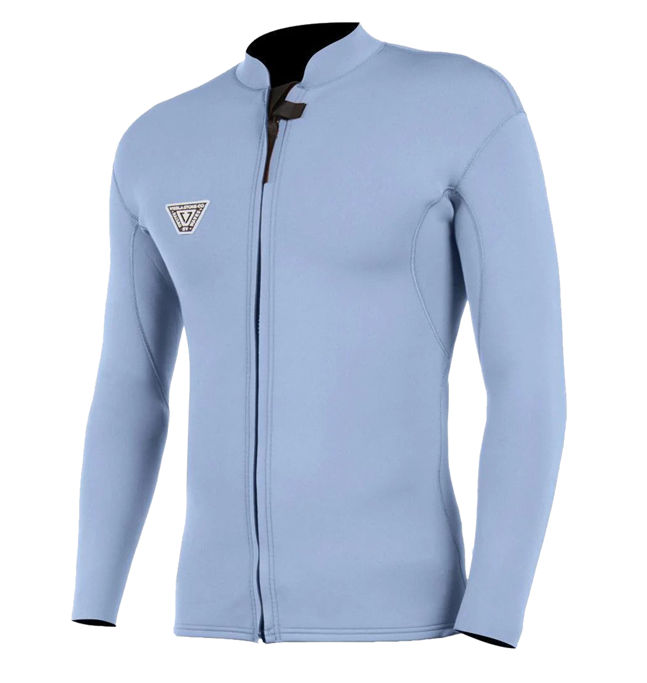 Vissla - Solid Sets 2Mm Front Zip Long Sleeve Wetsuit Jacket - Harbor Blue