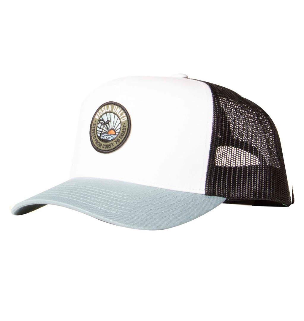 Vissla Solid Sets Eco Trucker Hat Seaside - Main Image