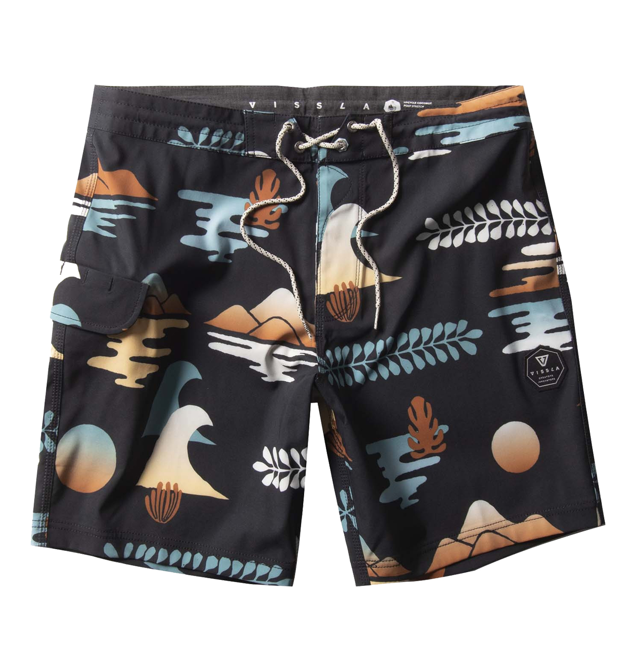 Vissla - The Isle 17.5´ Boardshort - Black