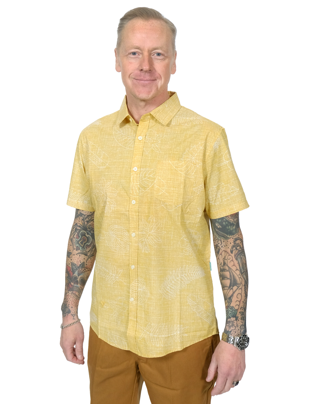 Vissla - Tropical Pleasures Eco Shirt - Golden Hour