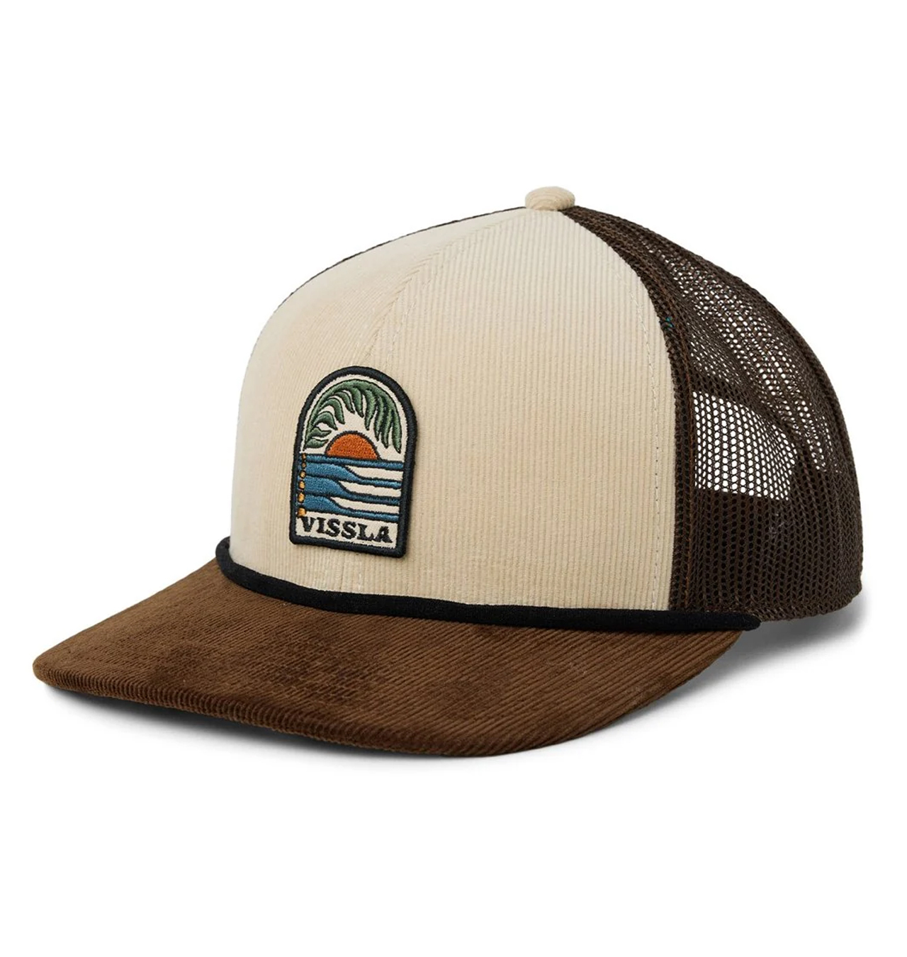 Vissla - West Winds Trucker Cap - Light Khaki