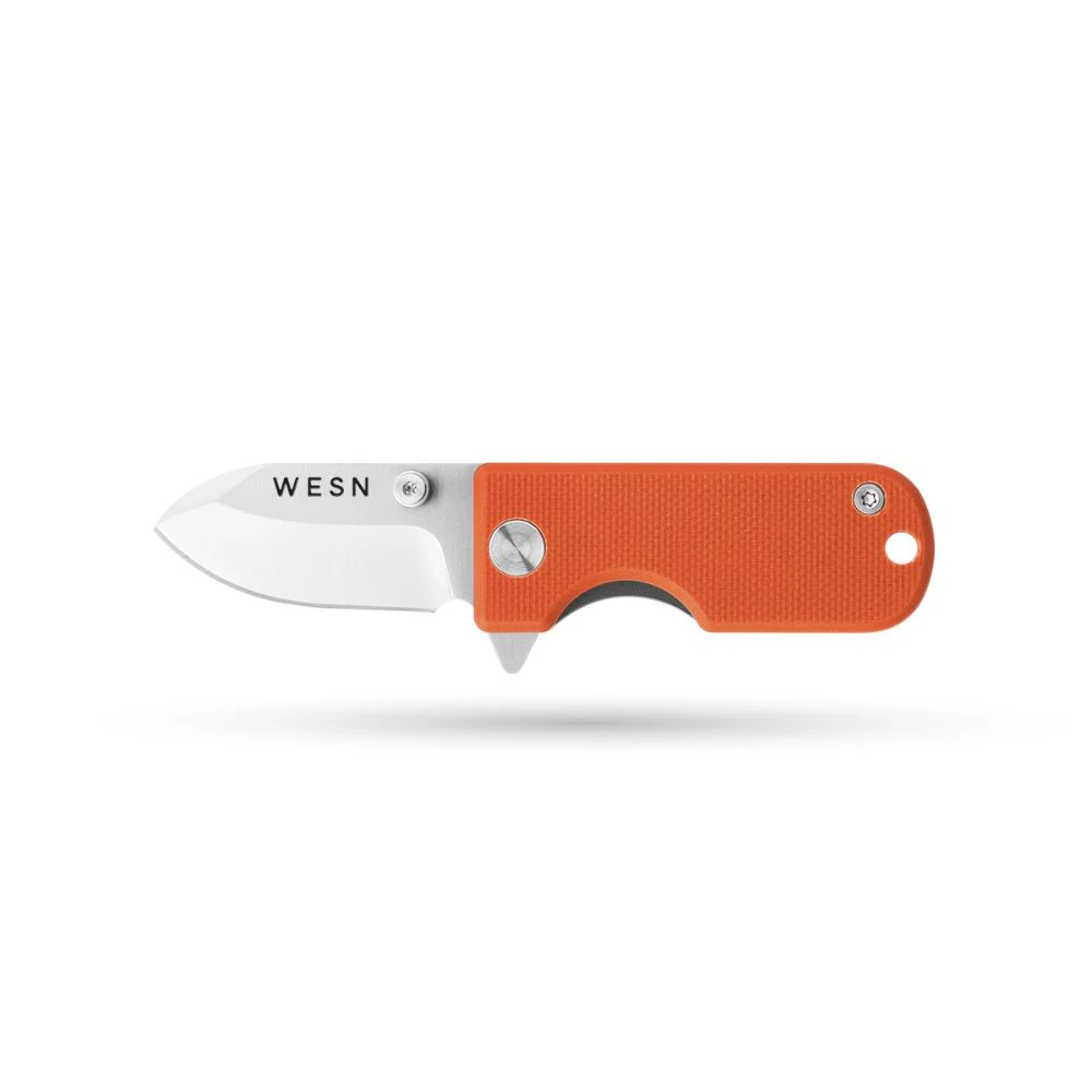 WESN - Microblade Pocket Knife - Salmon