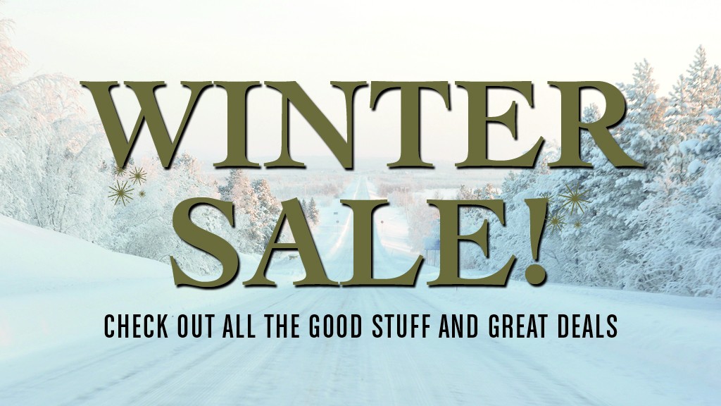 Winter Sale: Cleaning out previous season and odd sizes on good pieces.