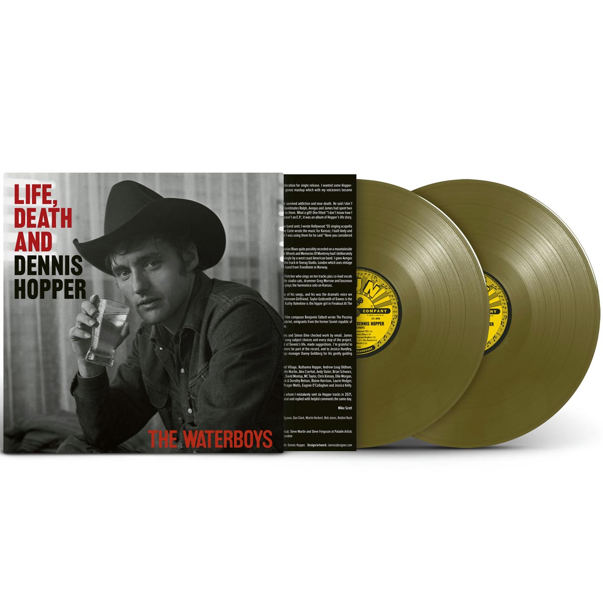 Waterboys, The - Life Death and Dennis Hopper (Burnt Colored) - 2 x LP