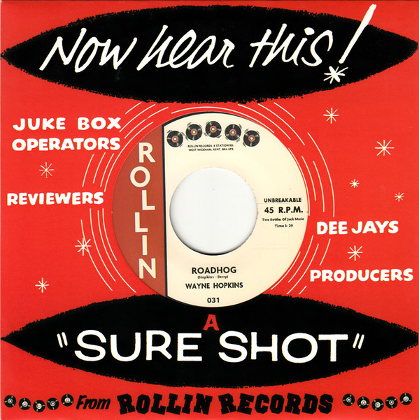 Wayne Hopkins - Roadhog/I´ve Got My Hands On You - 7´