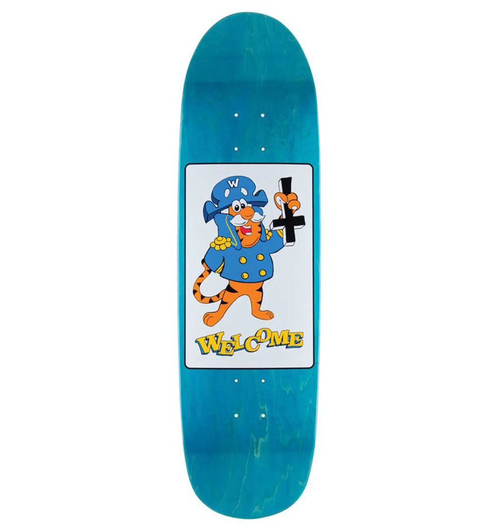 Welcome - Petrine Crunch On Atheme (With 44mm Orbs Wheels) Skateboard Deck LTD 8