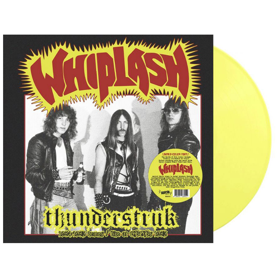 Whiplash - Thunderstruk 1984-1985 Demos / Live At CBGB´s 1983 (Yellow Vinyl) - L