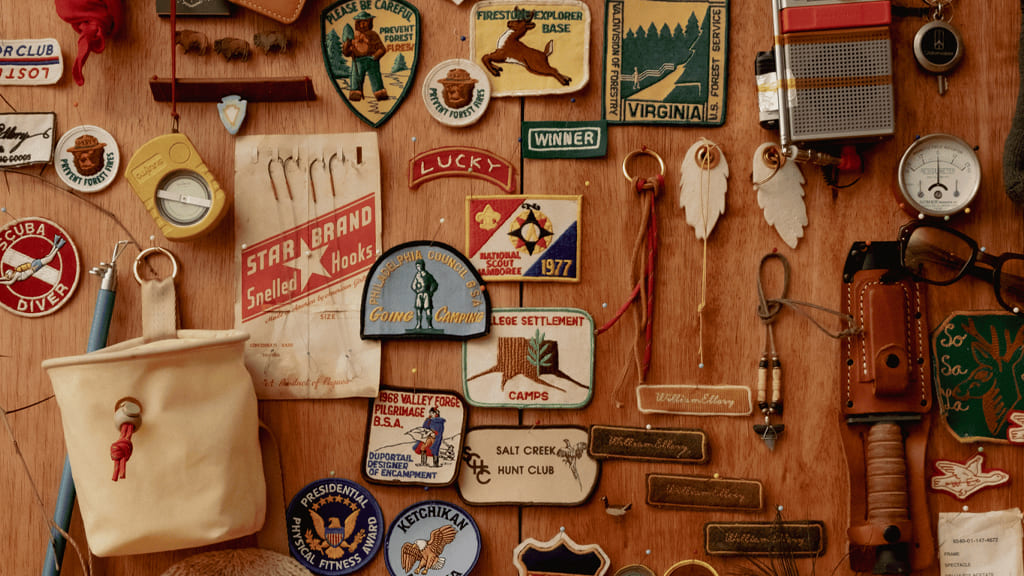 William Ellery offers heritage outdoor gear using surplus and deadstock materials, for a vintage whimsical aesthetic, with artisanal construction, made in Brooklyn