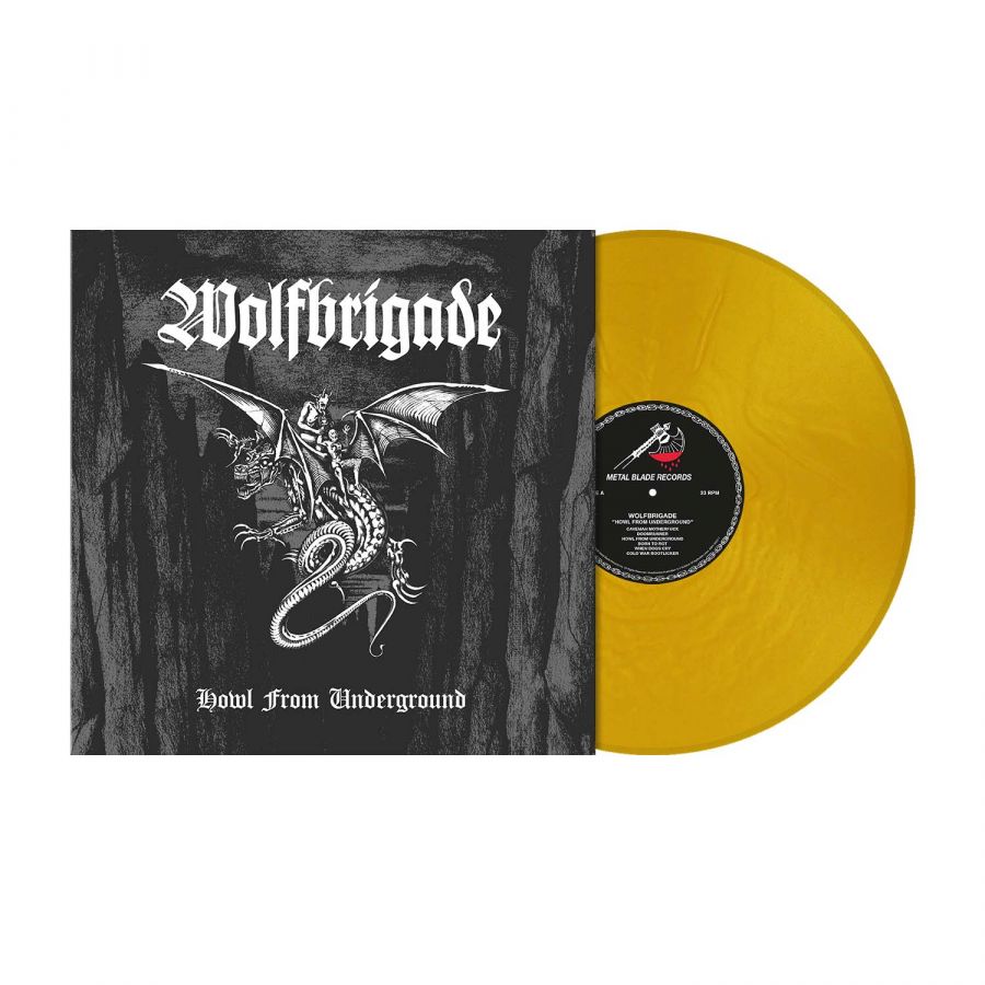 Wolfbrigade - Howl From Underground (Gold Metallic) - LP