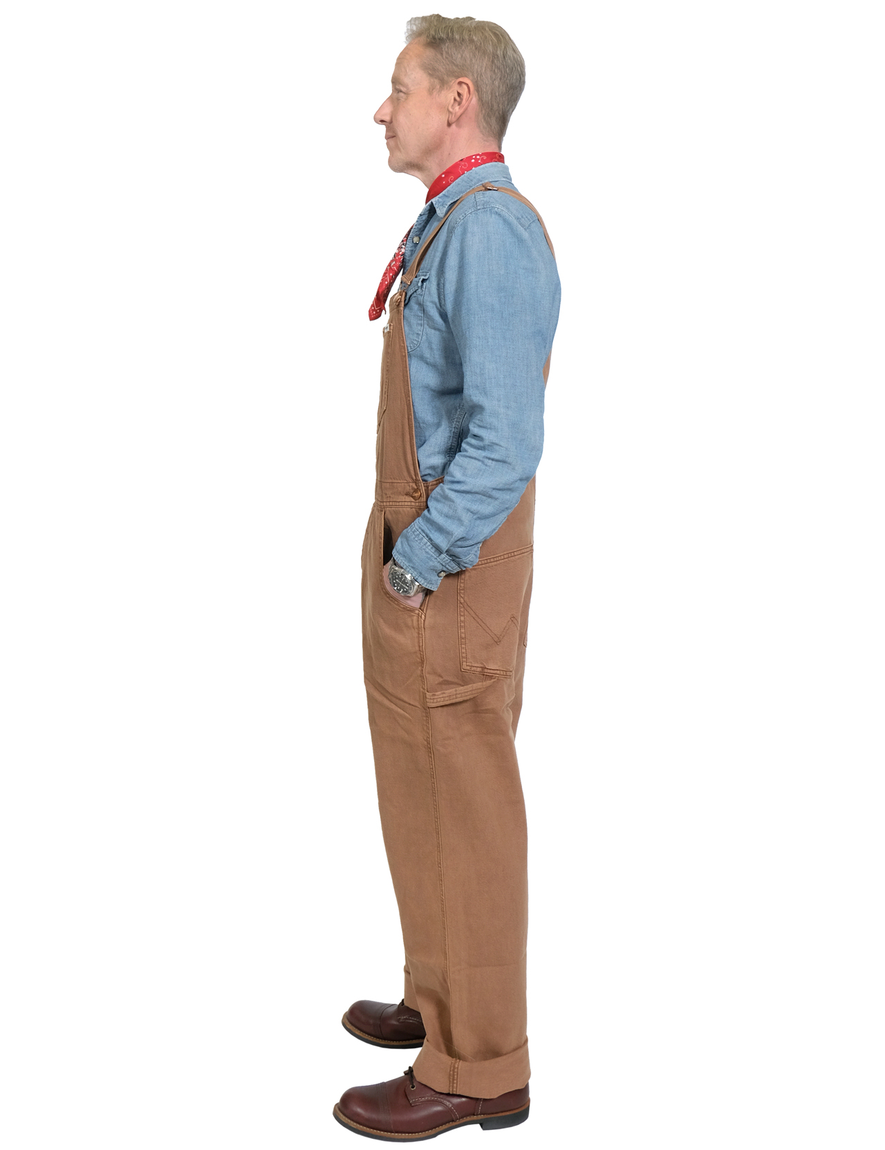 Wrangler bib overalls for men Clearance