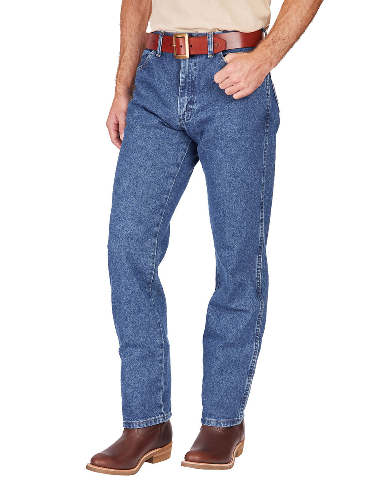 Wrangler Cowboy Cut Original Fit Jeans Stone Washed