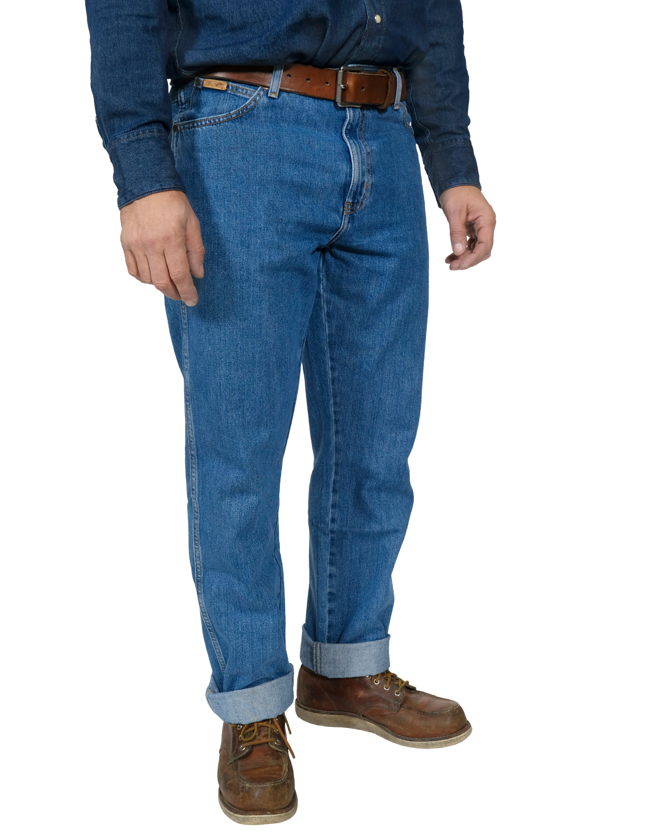 Wrangler Texas Non-Stretch Jeans Stonewash