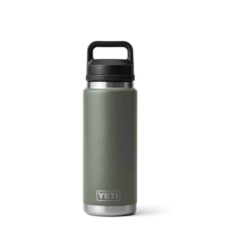 Yeti - Rambler 26 Oz  Bottle With Chug Cap - Camp Green