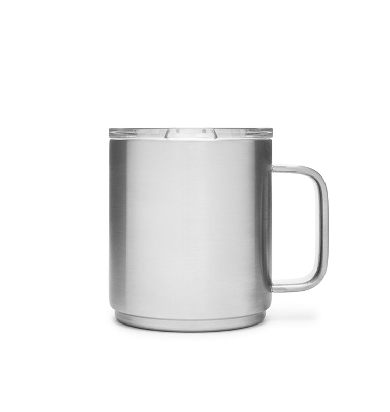 Yeti - Rambler 10 oz Stackable Mug with Magslider Lid - Stainless Steal