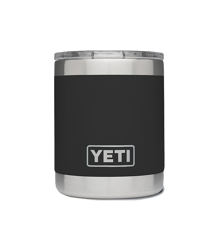 Yeti - Rambler 10oz Lowball Tumbler with Magslider Lid - Black