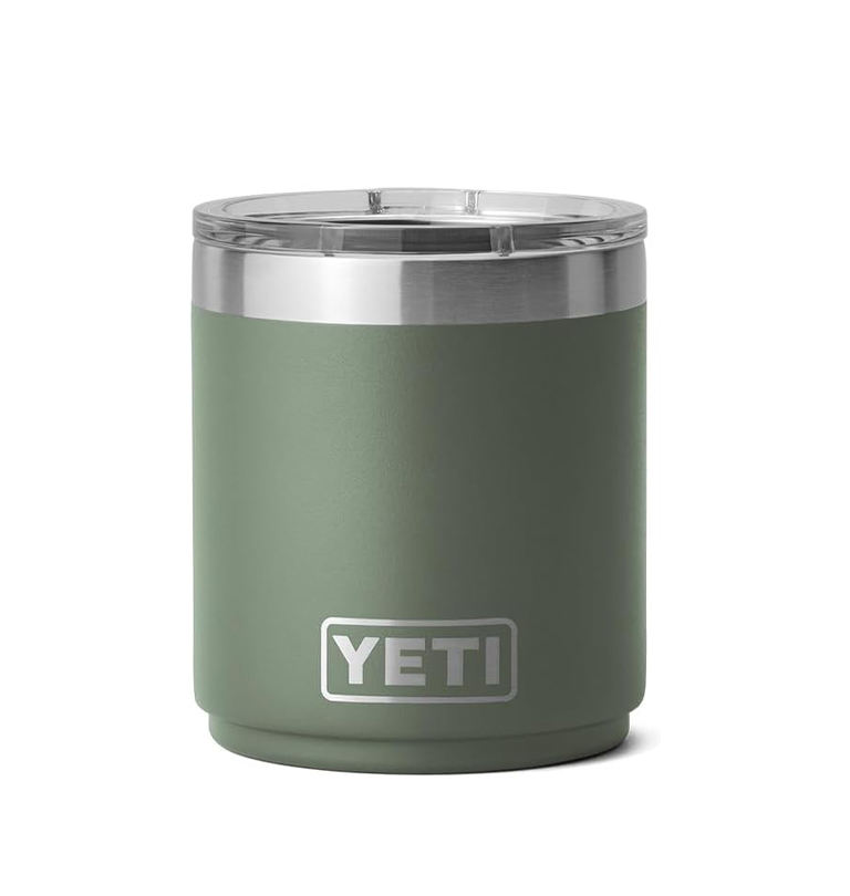 Yeti - Rambler 10oz Lowball Tumbler with Magslider Lid - Camp Green