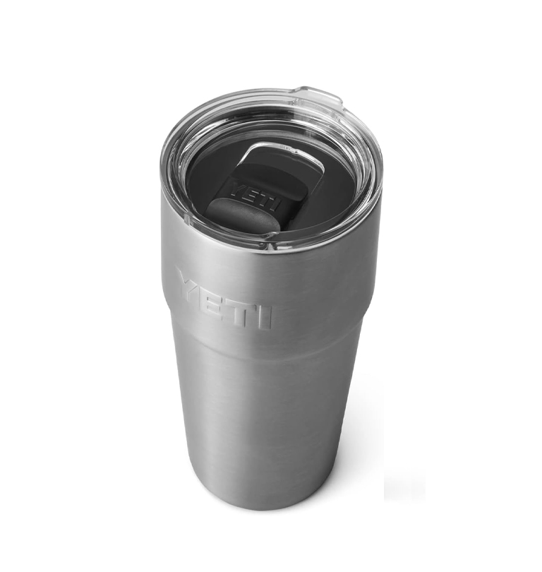 Yeti - Rambler 16 oz Stackable Pint with Magslider Lid - Stainless Ste