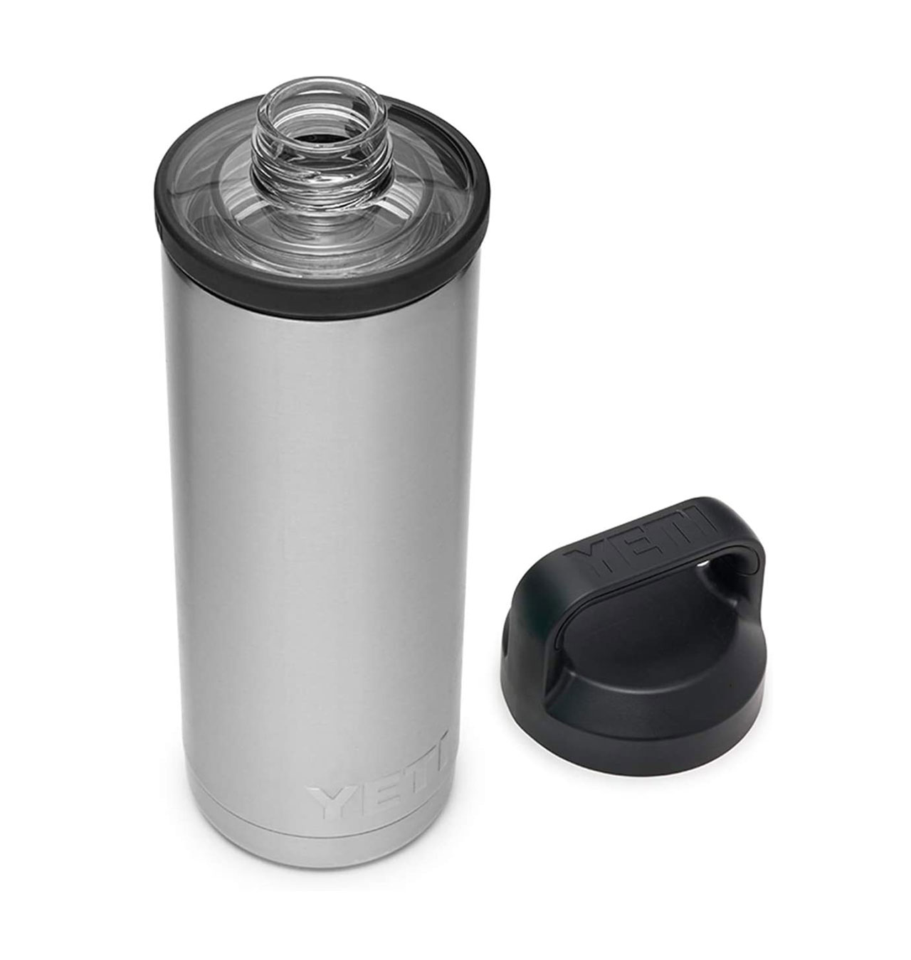 Yeti - Rambler 18 oz Bottle with Chug Cap - Stainless Steal